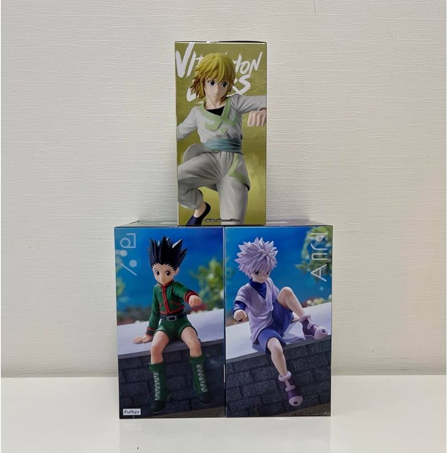 Amazon.co.jp: HUNTER×HUNTER フィギュア 3体 まとめ売り ぬーど